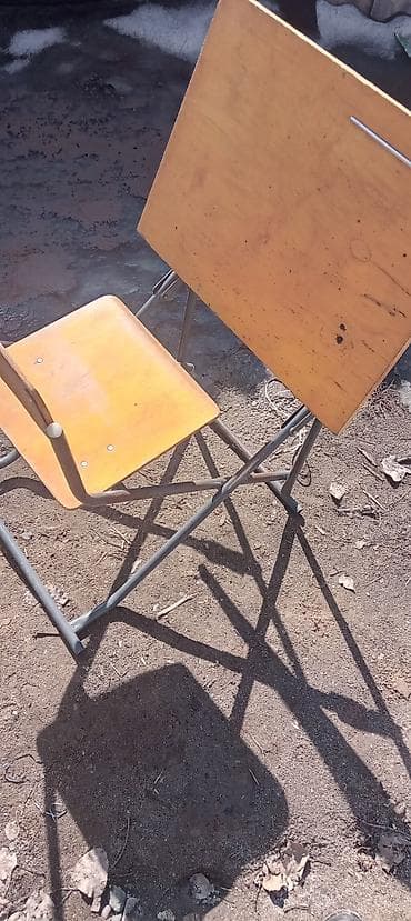 Офис эмереги: Продаю парта со стулом раскладной советская для дошкольного и младшего lalafo.kg да — 2 Офис эмереги: Продаю парта со стулом раскладной советская для дошкольного и младшего — 2