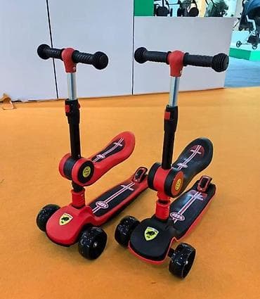 Детский самокат, Трёхколёсный at lalafo.kg Детский самокат, Трёхколёсный