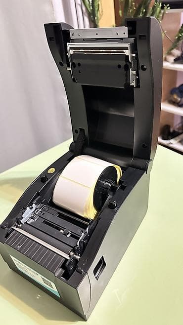 Смарт‑терминал с чековым принтером + настольный термопринтер этикеток lalafo.kg да — 4 Смарт‑терминал с чековым принтером + настольный термопринтер этикеток — 4