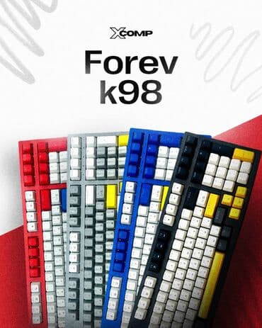 Xcomp: Клавиатура, Механическая, Проводное подключение at lalafo.kg Xcomp: Клавиатура, Механическая, Проводное подключение