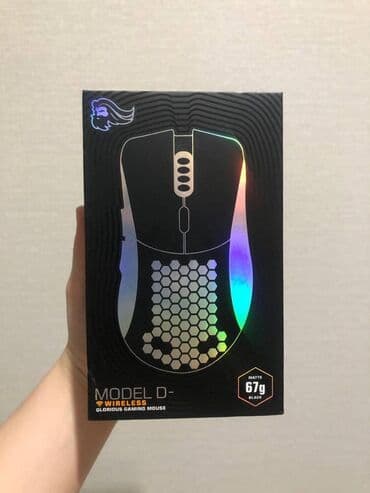 Glorious Model D Minus Wireless Back Черная матовая беспроводная at lalafo.kg Glorious Model D Minus Wireless Back Черная матовая беспроводная
