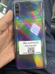 Samsung Galaxy A50, Б/у, 64 ГБ, 1 SIM, 2 SIM at lalafo.kg Samsung Galaxy A50, Б/у, 64 ГБ, 1 SIM, 2 SIM