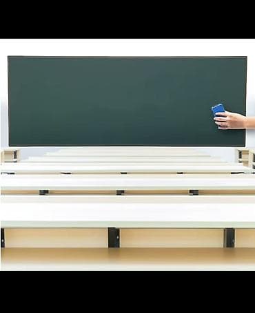 Меловая классная доска для аудитории/класса В наличии 7шт. - Тип at lalafo.kg Меловая классная доска для аудитории/класса В наличии 7шт. - Тип