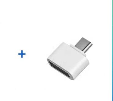 Адаптер-переходник USB Type‑C (штекер) → USB‑A (гнездо) - Позволяет at lalafo.kg Адаптер-переходник USB Type‑C (штекер) → USB‑A (гнездо) - Позволяет