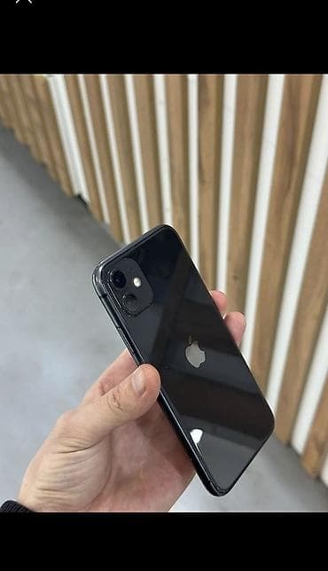 IPhone 11, Б/у, 128 ГБ, Черный, Зарядное устройство, Чехол, 70 % at lalafo.kg IPhone 11, Б/у, 128 ГБ, Черный, Зарядное устройство, Чехол, 70 %
