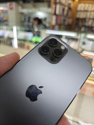 IPhone 12 Pro, Б/у, 256 ГБ, Графит, Чехол, В рассрочку, 91 % at lalafo.kg IPhone 12 Pro, Б/у, 256 ГБ, Графит, Чехол, В рассрочку, 91 %