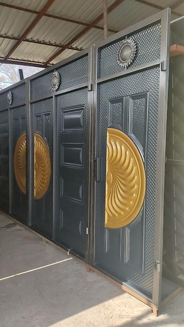 Жылма дарбазалар: Вороты для дома вналичии и на заказ lalafo.kg да — 2 Жылма дарбазалар: Вороты для дома вналичии и на заказ — 2