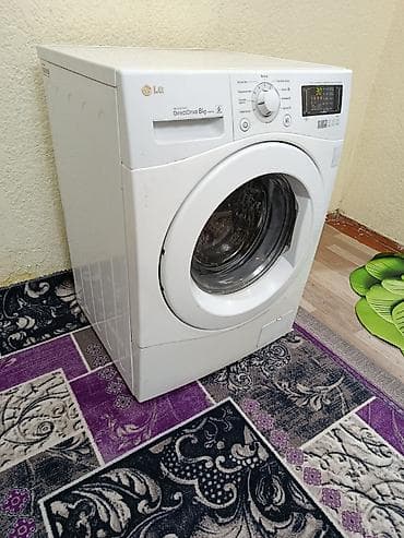 Кир жуучу автомат машина, Колдонулган, LG, 8 кг чейин, Фронталдык, Дүңүнөн lalafo.kg да — 2 Кир жуучу автомат машина, Колдонулган, LG, 8 кг чейин, Фронталдык, Дүңүнөн — 2