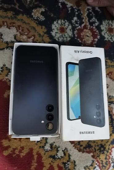Samsung Galaxy A16, Б/у, 256 ГБ, цвет - Черный, 2 SIM at lalafo.kg Samsung Galaxy A16, Б/у, 256 ГБ, цвет - Черный, 2 SIM