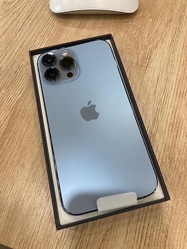 IPhone 13 Pro, Б/у, 128 ГБ, Sierra Blue, 76 % at lalafo.kg IPhone 13 Pro, Б/у, 128 ГБ, Sierra Blue, 76 %