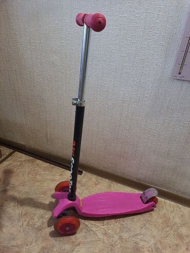 Продаю детский самокат, б/ у, состояние хорошее, возраст 4-8 лет at lalafo.kg Продаю детский самокат, б/ у, состояние хорошее, возраст 4-8 лет