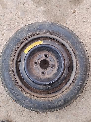 Колеса в сборе R 13, Б/у, Запаска, Легковые, Железные, отверстий - 4 at lalafo.kg Колеса в сборе R 13, Б/у, Запаска, Легковые, Железные, отверстий - 4
