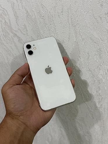 IPhone 11, Б/у, 128 ГБ, Белый, Защитное стекло, Чехол, 100 % at lalafo.kg IPhone 11, Б/у, 128 ГБ, Белый, Защитное стекло, Чехол, 100 %