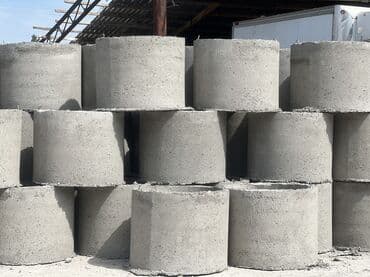 Железобетонное (ЖБИ) кольцо для септика Размер: 110 x 90 x 9 см, Платная установка, В розницу at lalafo.kg Железобетонное (ЖБИ) кольцо для септика Размер: 110 x 90 x 9 см, Платная установка, В розницу