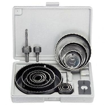 Инструменты и оснастка. Набор кольцевых пил по дереву и гипсокартону at lalafo.kg Инструменты и оснастка. Набор кольцевых пил по дереву и гипсокартону