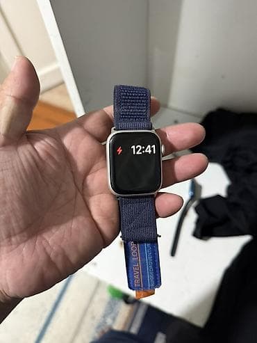 Продаю apple whatch 8-45mm в хорошем состоянии в комплекте есть кабель at lalafo.kg Продаю apple whatch 8-45mm в хорошем состоянии в комплекте есть кабель