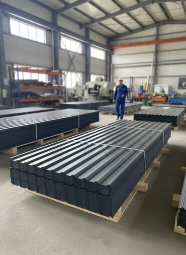 Профнастиль Серый мат :7024. 035. 040. 045’0’50’’’ толщина только at lalafo.kg Профнастиль Серый мат :7024. 035. 040. 045’0’50’’’ толщина только