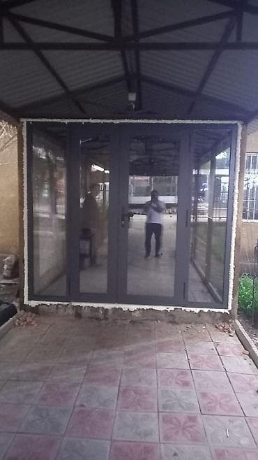 жидкий металл: Алюминиевые окна и двери под заказ - Изготовление и монтаж at lalafo.kg — 1 жидкий металл: Алюминиевые окна и двери под заказ - Изготовление и монтаж — 1