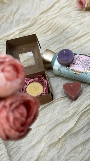 Продаю арома свечи Цены: Железная баночка - 150 сом Кекс - 250 сом lalafo.kg да — 5 Продаю арома свечи Цены: Железная баночка - 150 сом Кекс - 250 сом — 5