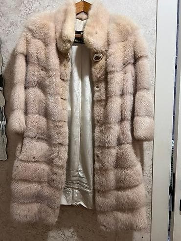 Шуба, Норка, Длинная модель, S, M at lalafo.kg Шуба, Норка, Длинная модель, S, M