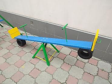 Детские качели, Балансир Для улицы, Металл, Новый at lalafo.kg Детские качели, Балансир Для улицы, Металл, Новый