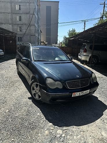Mercedes-Benz C-Class: 2002 г., 2 л, Автомат, Бензин, Универсал lalafo.kg да Mercedes-Benz C-Class: 2002 г., 2 л, Автомат, Бензин, Универсал