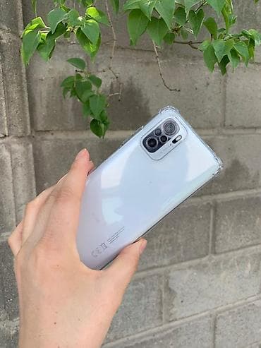 Redmi, Redmi Note 10, Б/у, 128 ГБ, цвет - Белый, 2 SIM at lalafo.kg Redmi, Redmi Note 10, Б/у, 128 ГБ, цвет - Белый, 2 SIM