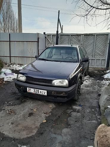 Volkswagen Golf: 1992 г., 2 л, Механика, Бензин, Хэтчбэк at lalafo.kg Volkswagen Golf: 1992 г., 2 л, Механика, Бензин, Хэтчбэк