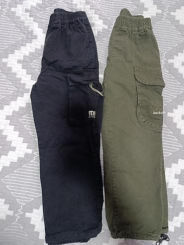 Джинсы и брюки, цвет - Черный, Б/у at lalafo.kg Джинсы и брюки, цвет - Черный, Б/у