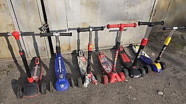 Детский самокат, Трёхколёсный, Б/у at lalafo.kg Детский самокат, Трёхколёсный, Б/у