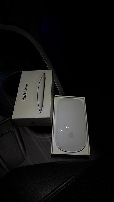 Apple Magic Mouse (модель A1657), артикул MK2E3ZM/A. Оригинал в at lalafo.kg Apple Magic Mouse (модель A1657), артикул MK2E3ZM/A. Оригинал в