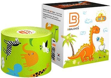 Кинезио тейп BBTape™ 5 см × 5 м сафари лайм BBalance представляет lalafo.kg да Кинезио тейп BBTape™ 5 см × 5 м сафари лайм BBalance представляет