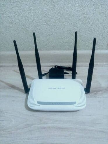 Wi-Fi роутер 4ант. Mercusys MW325(RU), отлично работает, хорошее at lalafo.kg Wi-Fi роутер 4ант. Mercusys MW325(RU), отлично работает, хорошее