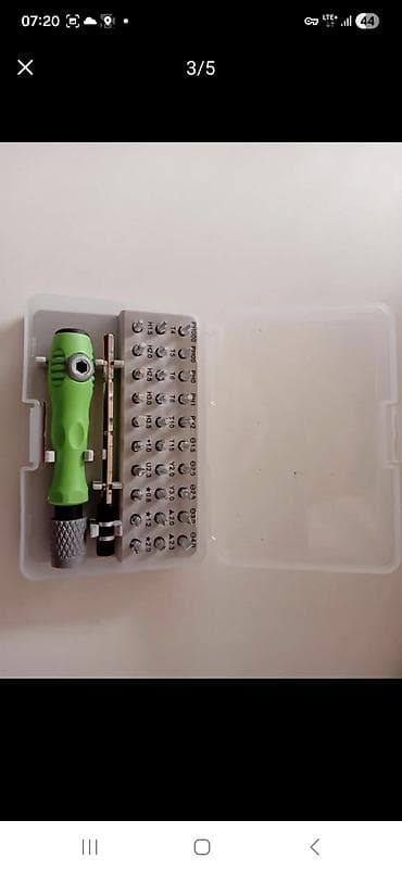 Мультитулдар: Набор прецизионных отверток с битами в пластиковом кейсе. Состав: - lalafo.kg да — 2 Мультитулдар: Набор прецизионных отверток с битами в пластиковом кейсе. Состав: - — 2