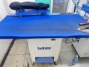 Профессиональный гладильный стол Britex с вакуумом и рукавной at lalafo.kg Профессиональный гладильный стол Britex с вакуумом и рукавной