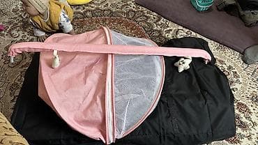 Балдар үчүн дивандар: Люлька, Колдонулган, Бешик, Металл, түсү - Кызгылт, Өзү алып кетүү lalafo.kg да — 4 Балдар үчүн дивандар: Люлька, Колдонулган, Бешик, Металл, түсү - Кызгылт, Өзү алып кетүү — 4