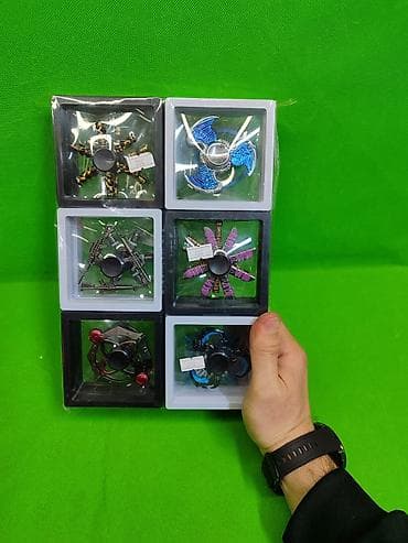 Спинер игрушка металлическая в ассортименте🟡🟠 Комплектация товара: 1 at lalafo.kg — 8 Спинер игрушка металлическая в ассортименте🟡🟠 Комплектация товара: 1 — 8