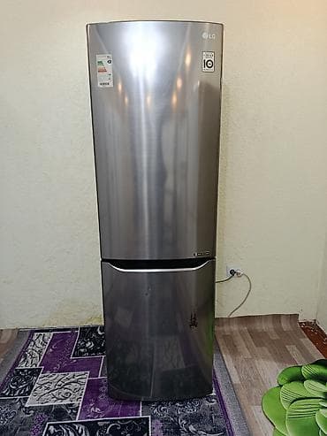 Холодильник LG, Б/у, Двухкамерный, No frost, 60 * 195 * 60 at lalafo.kg Холодильник LG, Б/у, Двухкамерный, No frost, 60 * 195 * 60