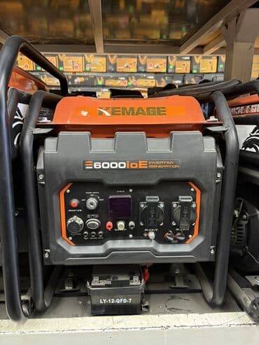 UTP кабелдери: Инверторный генератор KEMAGE E6000iOE - Тип: инверторный бензиновый lalafo.kg да — 1 UTP кабелдери: Инверторный генератор KEMAGE E6000iOE - Тип: инверторный бензиновый — 1