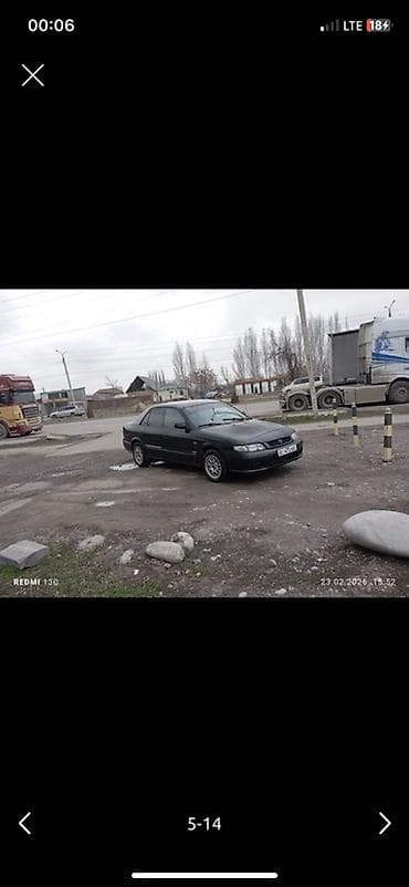 Mazda 626: 1998 г., 1.8 л, Механика, Бензин, Седан at lalafo.kg Mazda 626: 1998 г., 1.8 л, Механика, Бензин, Седан