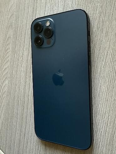 IPhone 12 Pro, цвет Pacific Blue ( все родное) - Экран 6.1" Super at lalafo.kg IPhone 12 Pro, цвет Pacific Blue ( все родное) - Экран 6.1" Super