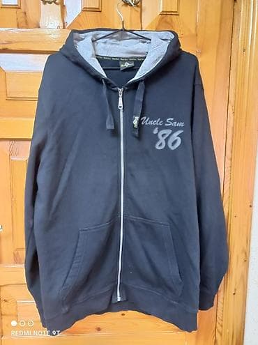 Мужские худи на молнии, 2 модели. 1) Uncle Sam ’86 - Цвет: чёрный. - at lalafo.kg Мужские худи на молнии, 2 модели. 1) Uncle Sam ’86 - Цвет: чёрный. -