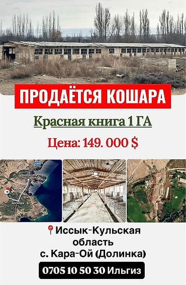 Кошара, 100 соток, Электричество, Холодная вода at lalafo.kg Кошара, 100 соток, Электричество, Холодная вода