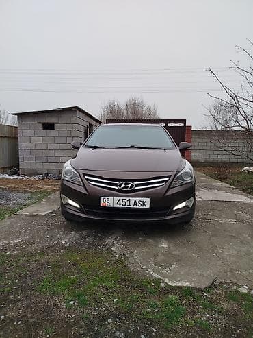 Hyundai Solaris: 2015 г., 1.6 л, Бензин, Седан at lalafo.kg — 1 Hyundai Solaris: 2015 г., 1.6 л, Бензин, Седан — 1