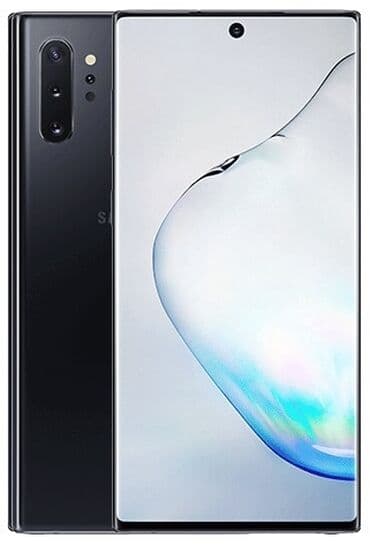 Samsung Note 10 Plus, Б/у, 256 ГБ, цвет - Черный, 2 SIM at lalafo.kg Samsung Note 10 Plus, Б/у, 256 ГБ, цвет - Черный, 2 SIM