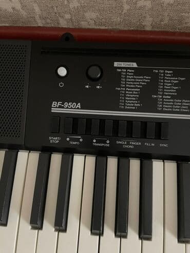 Синтезатор/клавишный инструмент BF-950A - Полноразмерная клавиатура at lalafo.kg Синтезатор/клавишный инструмент BF-950A - Полноразмерная клавиатура