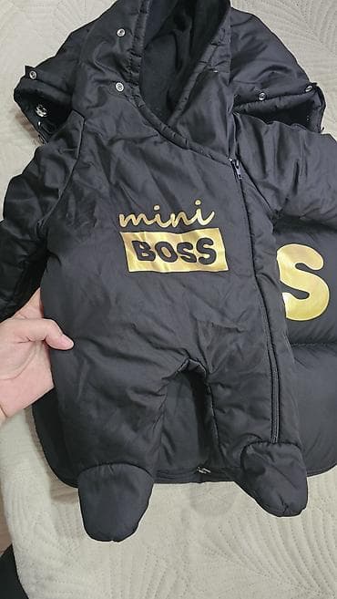 Отдам даром. Комплект для новорождённого Mini Boss. Зимний конверт в lalafo.kg да Отдам даром. Комплект для новорождённого Mini Boss. Зимний конверт в