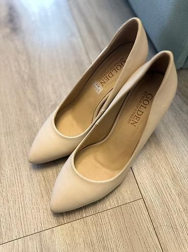 Универсальные бежевые лодочки почти новые 2 раза надела на at lalafo.kg Универсальные бежевые лодочки почти новые 2 раза надела на