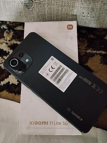 Xiaomi, Mi 11 Lite, Б/у, 256 ГБ, цвет - Черный at lalafo.kg Xiaomi, Mi 11 Lite, Б/у, 256 ГБ, цвет - Черный