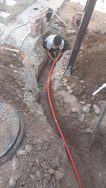 Монтаж наружных инженерных сетей под ключ - Прокладка труб в at lalafo.kg Монтаж наружных инженерных сетей под ключ - Прокладка труб в